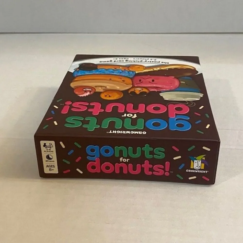 Gonuts for Donuts Board Card Game Gamewright Out Of Print COMPLETE